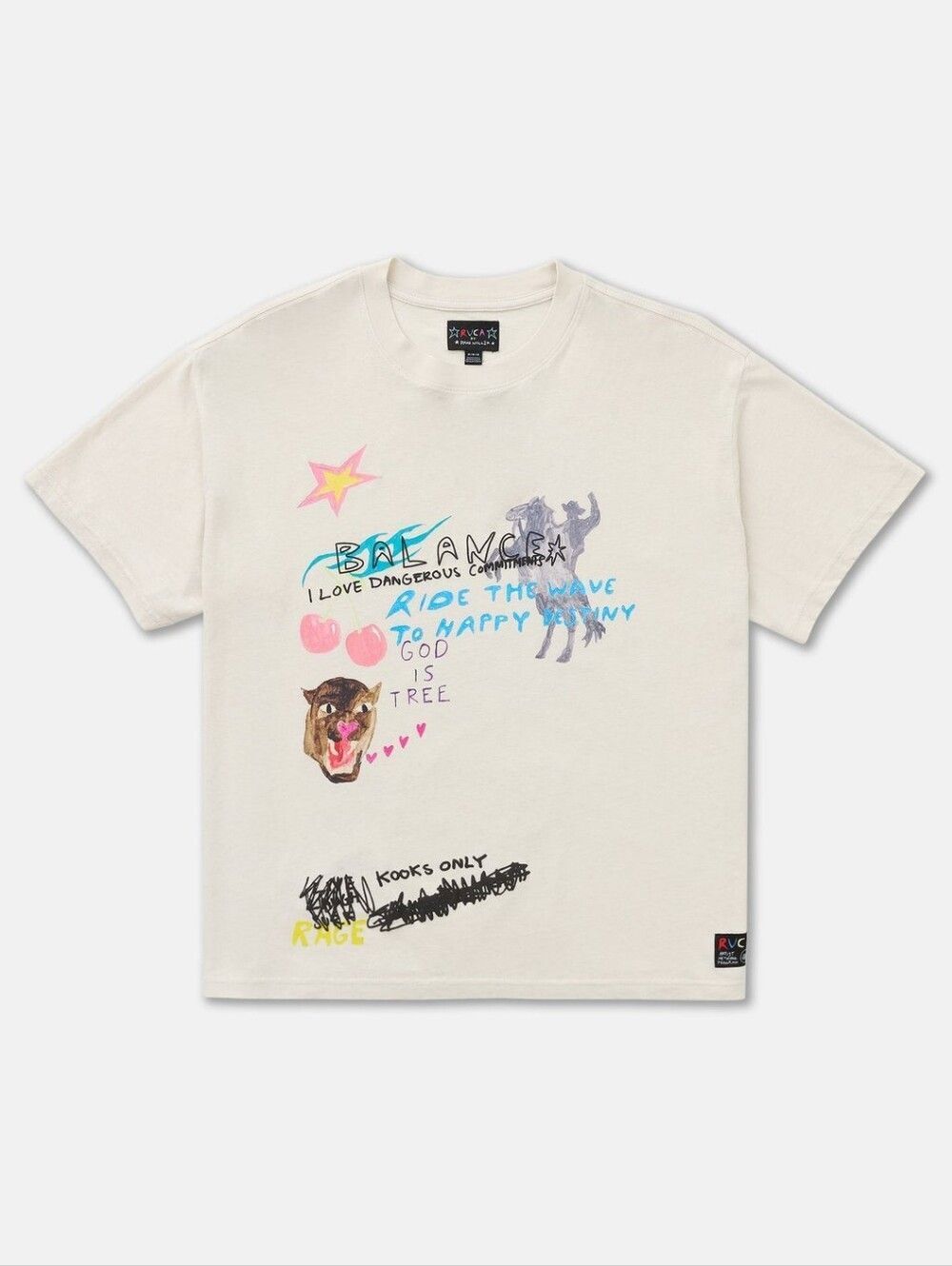 RVCA Ride The Wave Hemp Tee